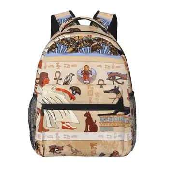 Женский рюкзак с Египетскими богами и фараонами, модная сумка для женщин, мужская школьная сумка, сумка для книг Mochila
