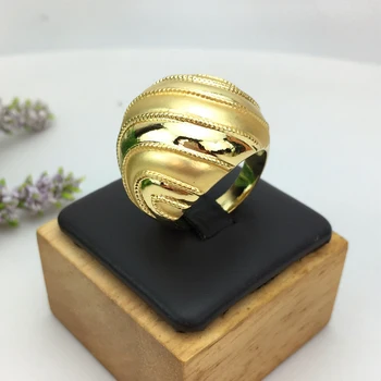 Кольцо Yuminglai с роскошным покрытием, Модные большие кольца для женщин, подарки, Повседневная одежда для вечеринок, ювелирные изделия FHK14304