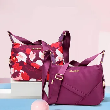 Модная женская сумка через плечо, высококачественная женская сумка через плечо, дорожная сумка, женская сумка-мессенджер, нейлоновые сумки для подгузников для мамы