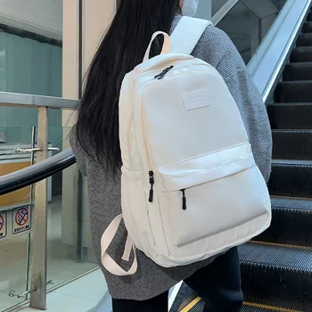 Новый нейлоновый водонепроницаемый рюкзак, женская школьная сумка, повседневная дорожная сумка для женщин, рюкзак большой емкости для студентки колледжа