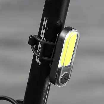 1 Комплект водонепроницаемой подсветки IPX6 с длительным сроком службы, Съемная сигнальная лампа для ночной езды, задний фонарь для езды на велосипеде, принадлежности для езды на велосипеде