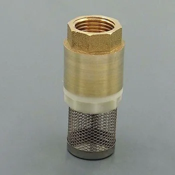 1 ШТ Латунный Обратный Клапан с Сетчатым Фильтром 1