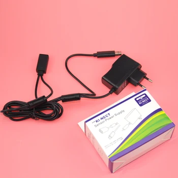1 шт. Черный источник питания переменного тока 100 В-240 В Адаптер EU Plug USB Зарядное устройство для Microsoft для Xbox 360 датчик Kinect