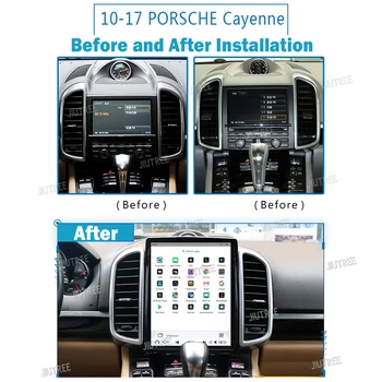 10,4-дюймовый Qualcomm Android 11 для 2011-2016 Porsche Cayenne Автомобильный Радиоприемник С Вертикальным Экраном Навигации GPS Мультимедийный Плеер