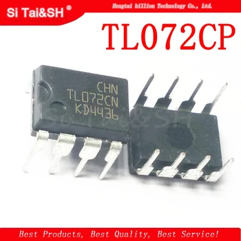 10ШТ TL072CP DIP8 TL072 DIP TL072CN DIP-8 новый и оригинальный Двойной операционный усилитель IC