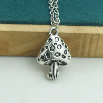 1шт Ожерелье с подвеской в виде ведьминого микологического гриба, женские мелкие украшения