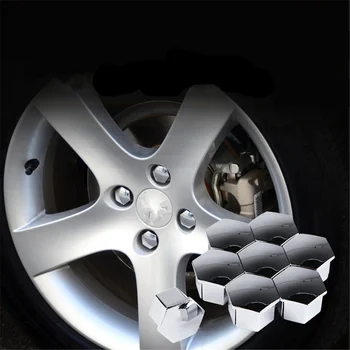 20 штук колесных гаек для стайлинга автомобилей, чехлов для Ford focus kuga fusion fiesta mondeo ranger mk2 mk3 mk4 mk7