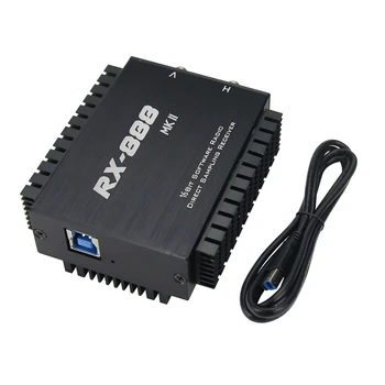 2021 RX-888 MKII SDR радиоприемник SDR Ham радиоприемник LTC2208 16-битный АЦП с прямой выборкой R828D RX888 Plus