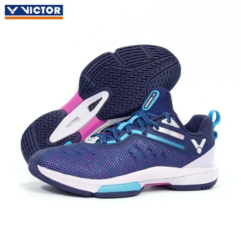 2023 новые мужские кроссовки для бадминтона Victor, женские дышащие высокоэластичные нескользящие спортивные кроссовки для бега, теннис P9600