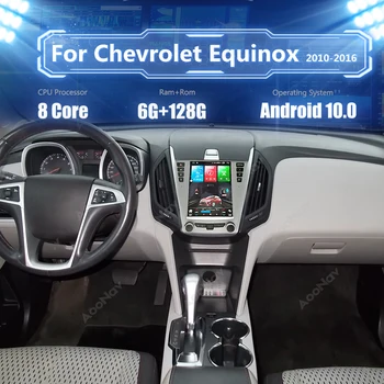 2din Android автомагнитола для Chevrolet Equinox GMC TERRAIN CHEVY EQUINOX 2010-2016 мультимедийный плеер беспроводной carplay Google radio