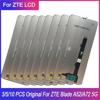 3/5/10 шт./лот Оригинал Для ZTE Blade A72 5G ЖК-дисплей С Сенсорным экраном, Дигитайзер Для ZTE Blade A52 LCD