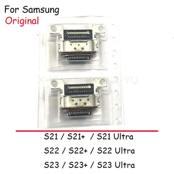 50 шт., Оригинал для Samsung Galaxy S21 S22 S23 Plus, USB-порт для зарядки, разъем для док-станции