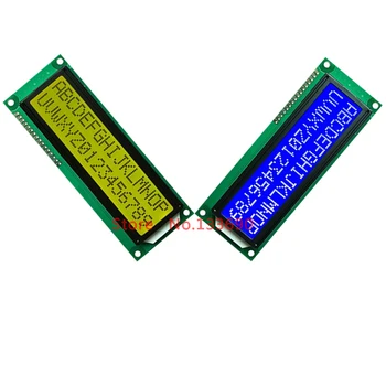 5V 1ШТ Больший ЖК-дисплей 1602 16X2 Самый Большой символ Большого размера Желто-Зеленый Экран Модуль дисплея Параллельный 122*44 мм HD44780 LMB162GBY