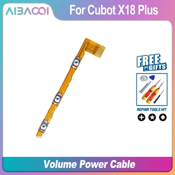 AiBaoQi Новый Оригинальный Ключ Включения/Выключения Питания + Регулировки громкости FPC Кнопка Увеличения/Уменьшения Гибкого кабеля FPC Для Телефона Cubot X18 Plus