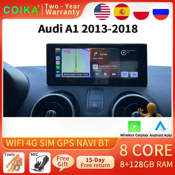 Android 11 Система WIFI 4G SIM Автомобильный GPS Навигатор Радио Для Audi A1 Q2 BT PIP Carplay Auto Multimeidia Стерео 8-Ядерный Сенсорный Экран