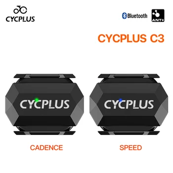 CYCLPLUS Cadence Speed С двойным датчиком частоты вращения Велосипедный компьютер Спидометр ANT + Bluetooth Водонепроницаемый GPS Аксессуары для велосипедных велосипедов