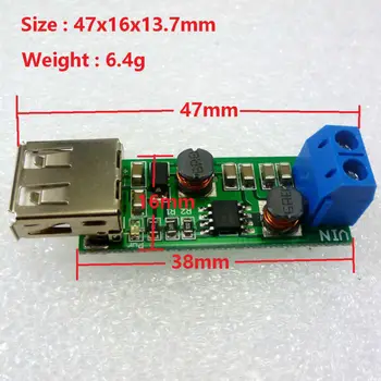 DD1205UA USB dc-dc boost buck повышающий понижающий преобразователь Вход 1-6,5 В Выход 5 В Модуль питания