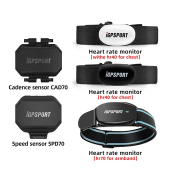 IGPSPORT HR40, датчик частоты сердечных сокращений на руке, беспроводной монитор сердечного ритма для фитнеса, умный велосипед, ремешок для рук, Bluetooth ANT +