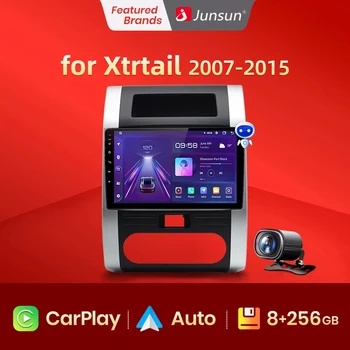 Junsun V1pro 8 + 256 ГБ 2 din Android Авторадио для Nissan Xtratail T31 2007-2015 Автомобильное Радио Мультимедиа GPS Трек Carplay 2din