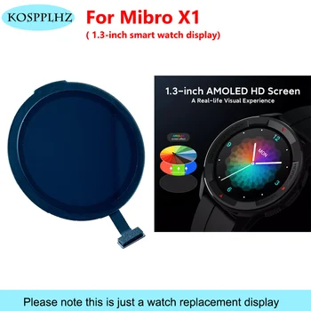 KOSPPLHZ для ЖК-дисплея СМАРТ-часов Mibro X1, оригинальная замена ЖК-дисплея для ремонта часов Mibro X1