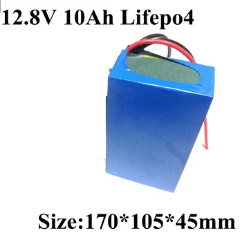 lifepo4 12v 10Ah аккумулятор 4s 12,8 v 13v lifepo4 BMS 15A 12ah для внешней камеры вспышка Светодиодный свет солнечные электроинструменты + Зарядное устройство 14,6 v