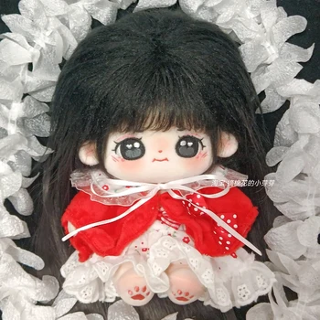 Mori Girl Милое элегантное кружевное платье, аксессуары для костюмов, костюм, 20 см, плюшевая кукла, переодевание, косплей, Рождественский подарок