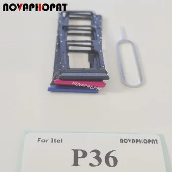 Novaphopat Совершенно Новый лоток для SIM-карт для Itel P36 Слот для держателя SIM-карты Адаптер для считывания PIN-кода