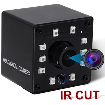 USB-камера ELP 1080P при низкой освещенности 0,01 люкс Промышленное машинное зрение ИК-камера ночного видения UVC для Android Linux Windows