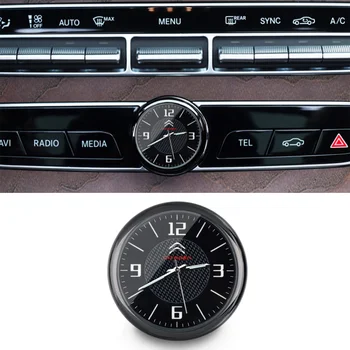 Автомобильные Часы с Цифровыми Кварцевыми Вставками для Citroen C2 C3 C4 C4 C5 Saxo Picasso Berlingo Elysee Ds 4 5 3 Аксессуары Aircross