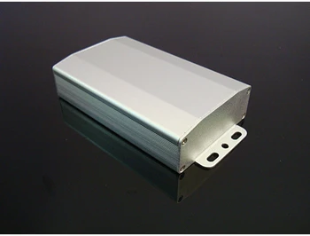 Алюминиевая коробка Для Печатной платы Электрическая Оболочка Защищенный Корпус Для Блоков Питания Электронного Проектора Amplifier100*64 *25.5