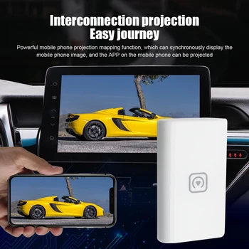 Беспроводной модуль CarPlay Box, мультимедийный видеобокс, подключи и играй, USB-навигатор с зеркальным экраном, автомобильный CarPlay Box в подарок