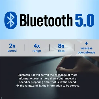 Беспроводной музыкальный приемник с адаптером USB Bluetooth 5.0 для ПК, ноутбука, планшетного ПК