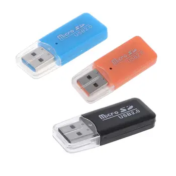 Высококачественные адаптеры для чтения карт памяти Micro USB 2.0 TF для компьютеров, планшетных ПК Ju29 20, Прямая поставка