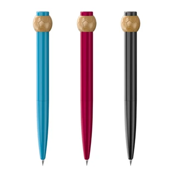 Гелевые ручки с Золотым шариком, Офисная Ручка для снятия стресса, 0,5 мм, Тонкие Нейтральные Ручки в подарок