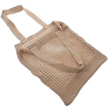 Дизайн дырочку девушки сумка Модная вязаная сумка женщины, сумка для хранения мода Вязаная сумка девушка шикарная сумка повседневная сумка