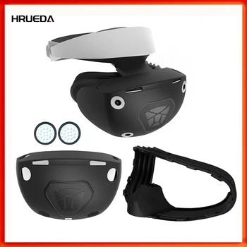 для Шлема PS VR2 Полное покрытие Силиконовый мягкий Защитный чехол Против царапин для Очков PS VR2 Защитный Резиновый чехол Защитный рукав