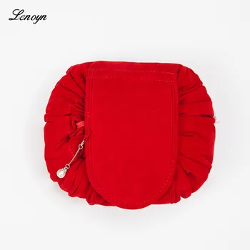 Женская сумка для хранения ювелирных изделий Lenoyn, мини-кошельки для монет, шелковая парчовая сумка для ювелирных изделий в китайском стиле, косметический мешочек для хранения на шнурке