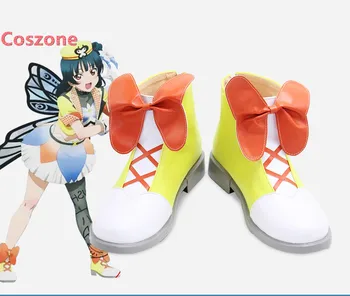 Живите с любовью!Солнечный свет!! Обувь для косплея Tsushima Yoshiko Yohane, Ботинки, Аксессуары для карнавальных костюмов на Хэллоуин