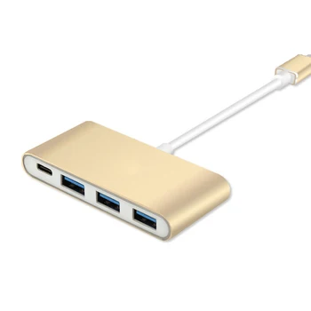 Кабель Mini USB-адаптер USB-КОНЦЕНТРАТОР USB3.1 Type C-порты Type C / USB 3.0 для кабеля мобильного телефона для Macbook