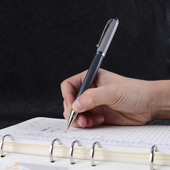 Классический дизайн Металлическая шариковая ручка Morandi с черными чернилами Фирменная шариковая ручка для делового офиса Подарочная ручка для школьного письма