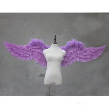 Красивые белые красочные крылья Феи для взрослых, мягкие крылья ангела, модный реквизит для съемок на сцене, семейное собрание