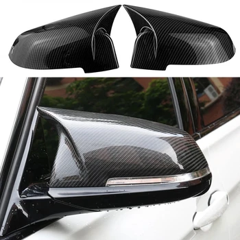 Крышка зеркала заднего вида из углеродного волокна, крышка бокового зеркала для BMW 5 серии F10 F11 F18 2014 2015 2016 2017