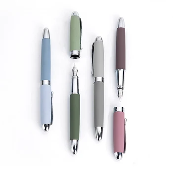 Металлическая авторучка Hongdian Molandi Season Color EF с кончиком 0,4 мм, ручки для письма, Подарочный Офисный Деловой набор для письма, канцелярские принадлежности