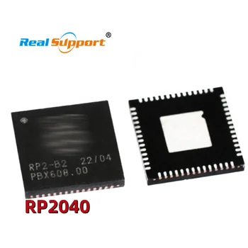Микросхема микроконтроллера RP2040 QFN-56 RP2-B2 ARMCortex-M0