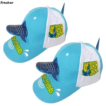 Милые бейсболки с акулами, Солнцезащитная кепка для путешествий по океану, для детей, спортивная кепка для взрослых, куклы-животные, игрушки, Бейсболки для путешествий по зоопарку, 2023 г.