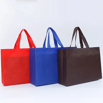 Многоцветная складная женская сумка для покупок многоразового использования из эко-ткани большого размера Унисекс, нетканые сумки через плечо, сумка-тоут, сумки для бакалейных товаров