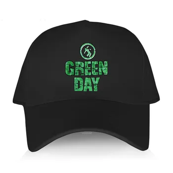 Мужская бейсболка с забавным дизайном для взрослых Greenday - Новая винтажная зеленая спортивная шапочка с надписью для подростков, летние шляпы с винтажным принтом