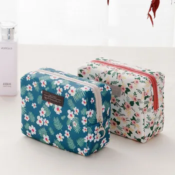 Новая косметическая сумка для хранения милый мини Портативный ручной девочек туалетных принадлежностей для хранения сумка для путешествий организатор красоты цветок кошелек макияж сумки
