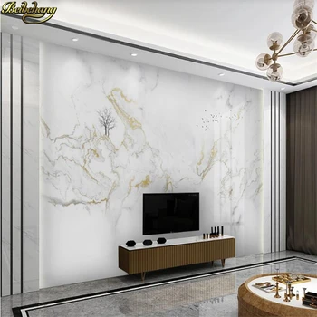 Обои из белого мрамора beibehang на заказ пейзажная живопись фотообои Декор интерьера гостиной Потолочная фреска 3D