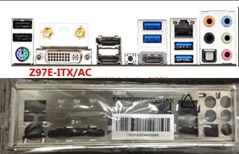 Оригинал для ASROCK Z97E-ITX/AC I/O Shield Задняя пластина Задняя пластина опорные пластины Кронштейн обманки